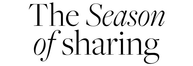 The Season Of Sharing