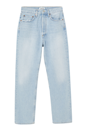 '90s Pinch Waist High-Rise Straight Jeans