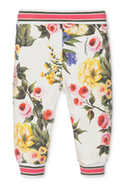 Kids Printed Floral Sweatpants
