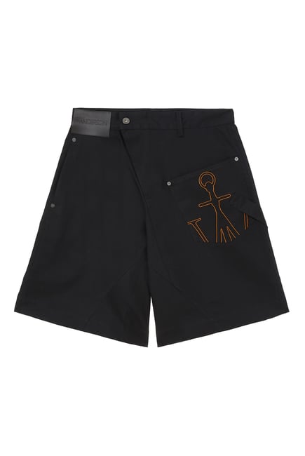 Twisted Chino Shorts