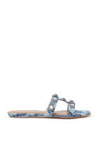 Octavia Denim Dress Sandals