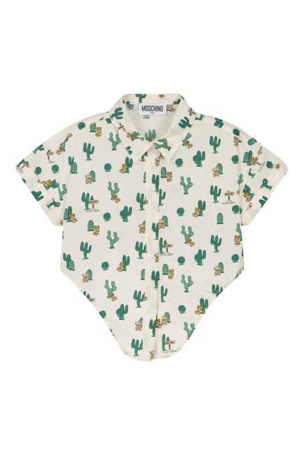 Kids Cactus Print Shirt
