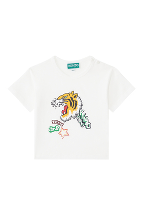 Kids Team No. 8 Tiger T-Shirt