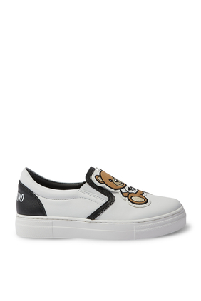 Slip-on Leather Sneakers