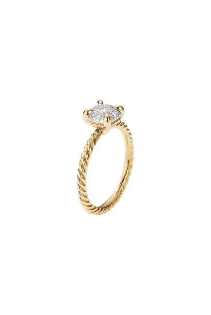 Diamond Petite Chatelaine Ring
