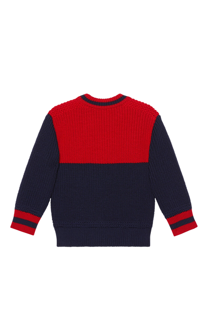 Gucci Patch Wool Sweater