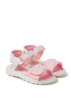 Kids Logo Lycra Sandals