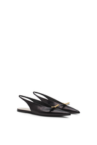 Lanvin Bow Slingback Mules