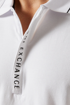 Half Zip Polo Shirt