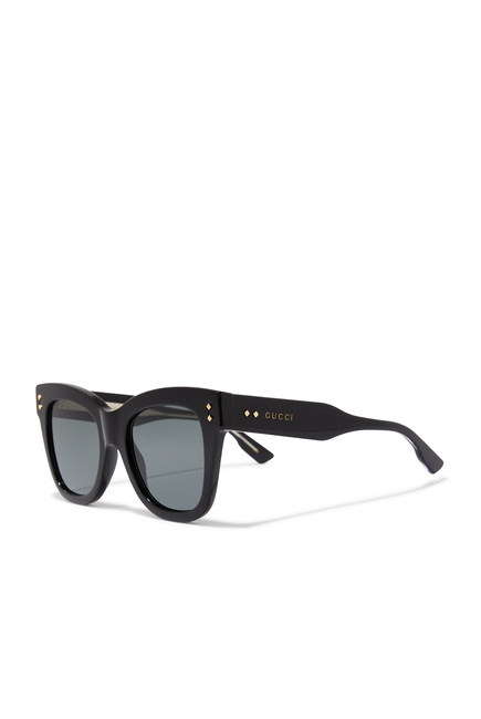 Cat-Eye Frame Sunglasses