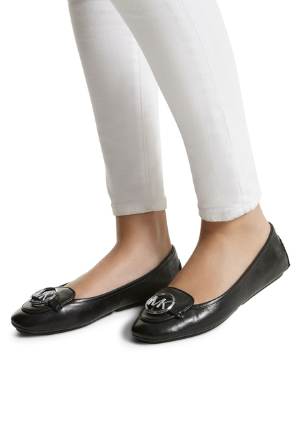 Lillie Leather Moccasin Flats