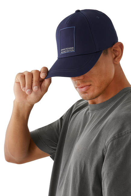 Rubberized Logo Baseball Cap