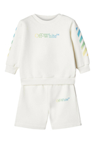 Kids Arrow Rainbow Sweat Set