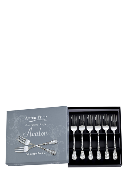 Avalon Pastry Fork, Set of 6