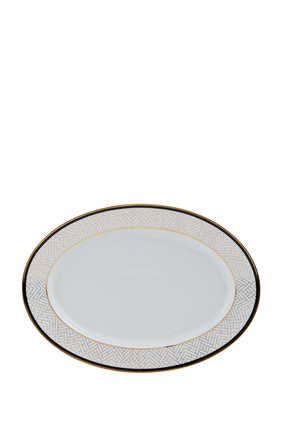 Art Deco Oval Platter