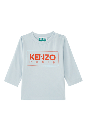 Kids Logo Print Long-Sleeve T-Shirt