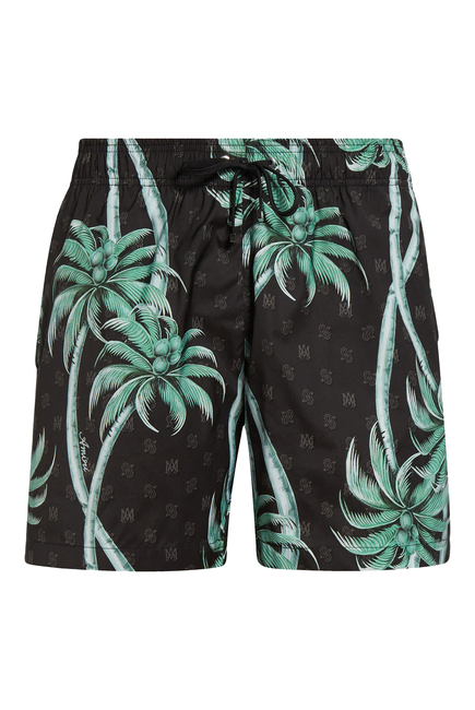 Twisted Palms Swim Trunks