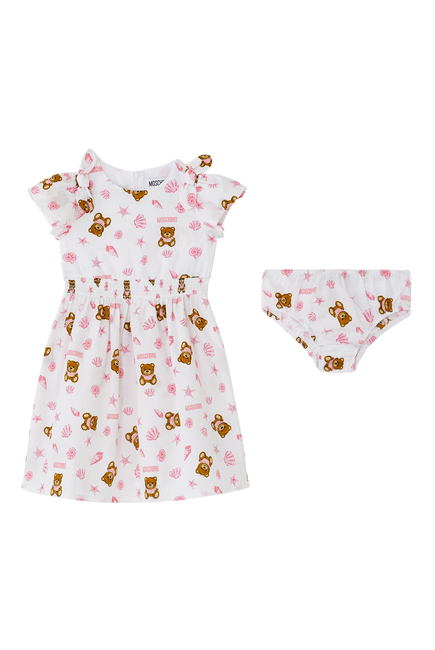 Teddy Bear Dress & Underwear