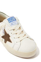 Kids Super-Star Leather Sneakers