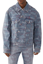 X Future Cross Front Denim Jacket