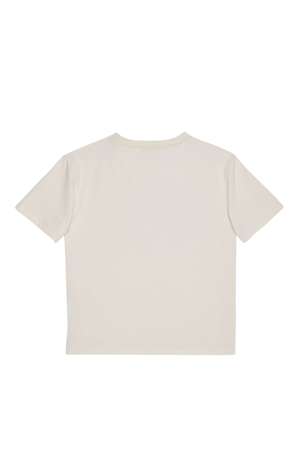 Retro Logo Cotton T-Shirt
