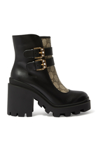 GG 80 Ankle Boots with Buckles