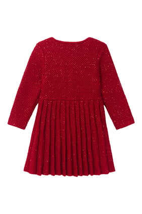 Kids Sequin Knit Dress