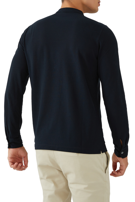 Zanone Slim Fit Long Sleeve Seraph Shirt