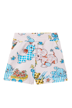 Baby Animal Printn Shorts