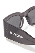 Paper Rectangular Sunglasses