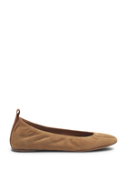 Flat Suede Loafers