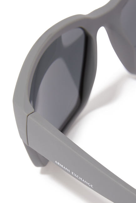 Full Rim Square Sunglasses