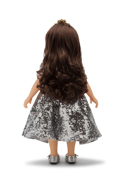 Kids Doll With Sequin Dress