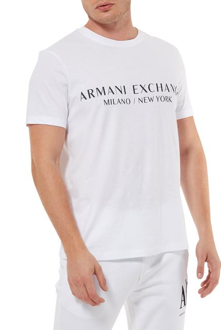 Buy Armani Exchange ARMANI EXCHANGE REGULAR SS TSHIRT:LIPSTICK RED:XS for  Mens | Bloomingdale's Kuwait