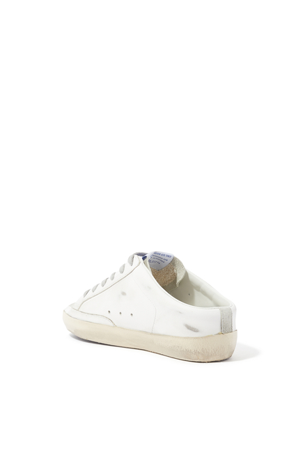 Super-Star Sabot Leather Sneakers