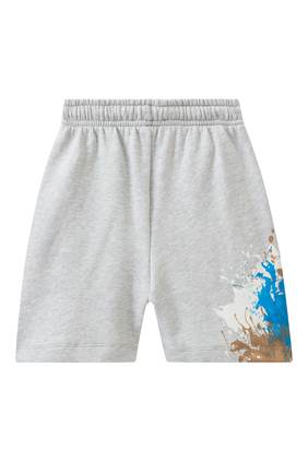 Paint Splatter Shorts