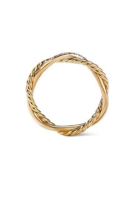 Petite Infinity Twisted Ring