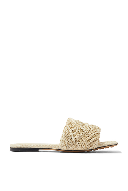 Lido Woven Flat Sandals