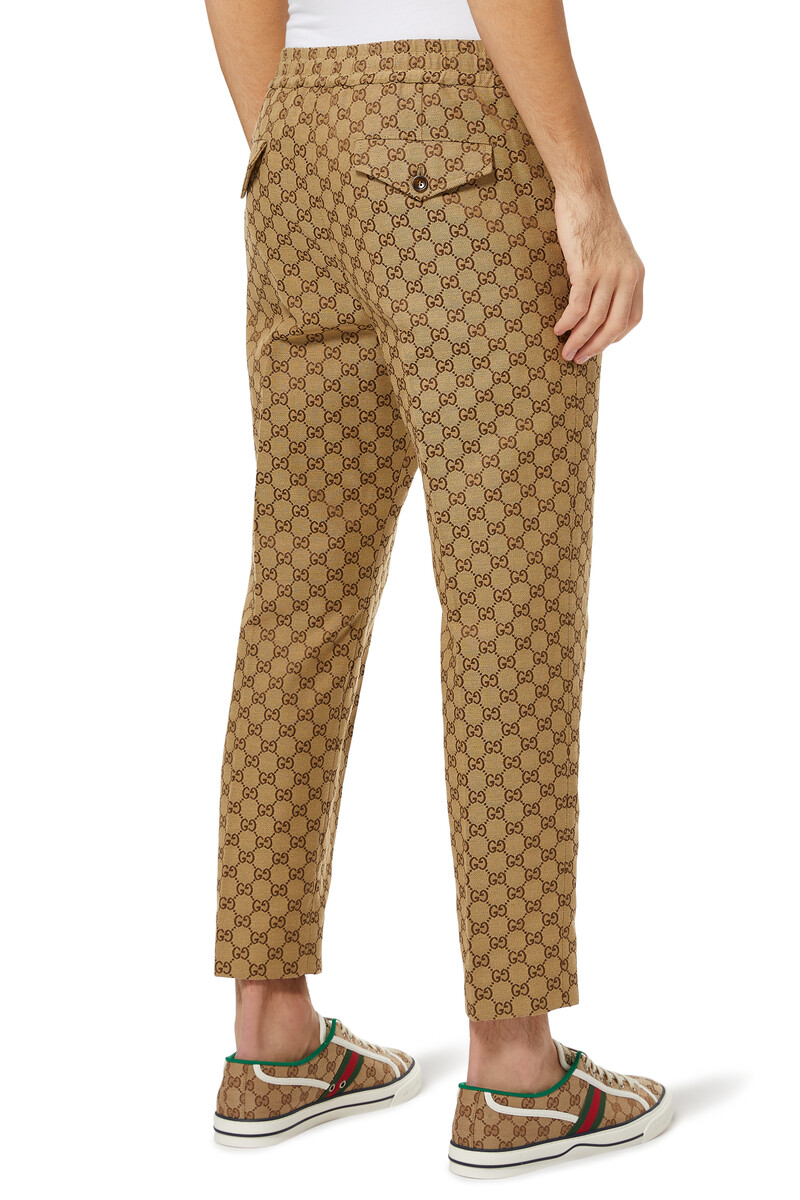 Buy Gucci GG Canvas Jogging Pants for Mens | Bloomingdale's Kuwait
