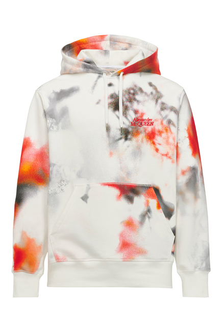 Floral All-Over Print Hoodie