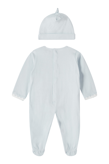 Kids Eagle Jumpsuit & Beanie Set