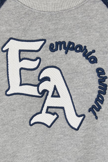 Kids Macro EA Logo-Embroidered Sweatshirt