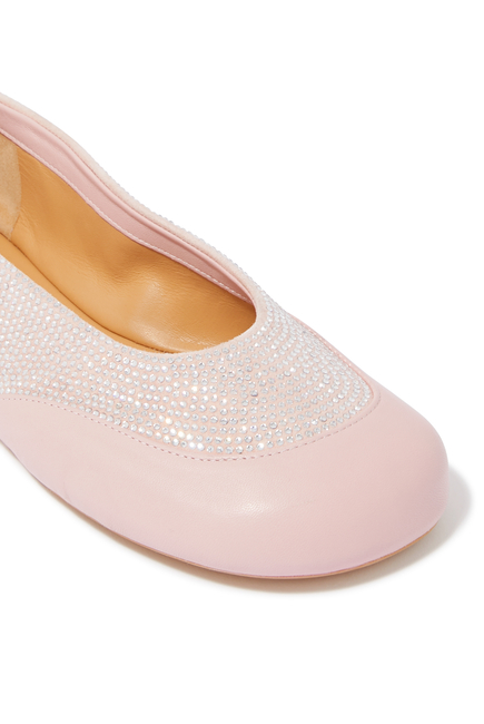 Crystal Embellished Ballerinas