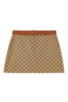 GG Canvas Mini Skirt