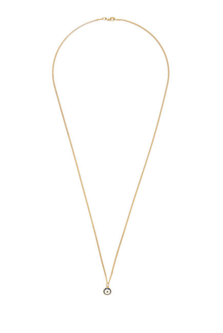 Ojos Pendant Necklace, 14K Gold-Plated Sterling Silver