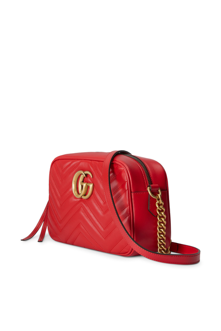GG Marmont Matelassé Small Shoulder Bag