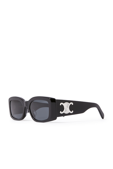 Maxi Triomphe Rectangular Sunglasses