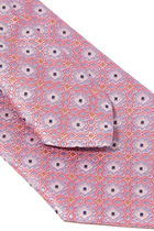 Geometric Silk Tie