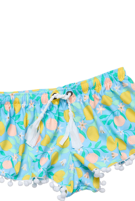 Kids Lemon Drops Swim Shorts