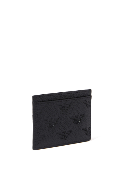 Pebbled Leather Cardholder